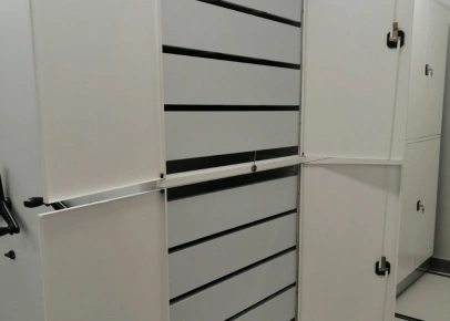 Музейные стеллажи для чертежей