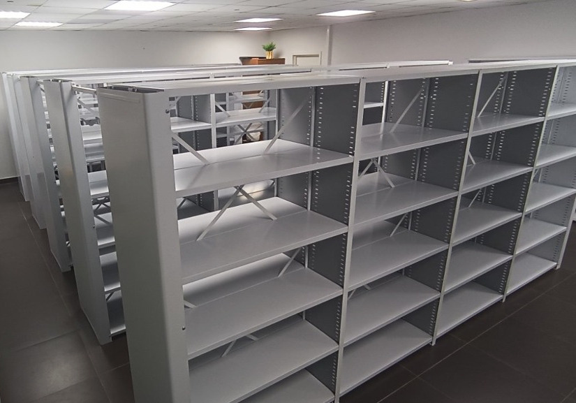 архивные стационарные стеллажи