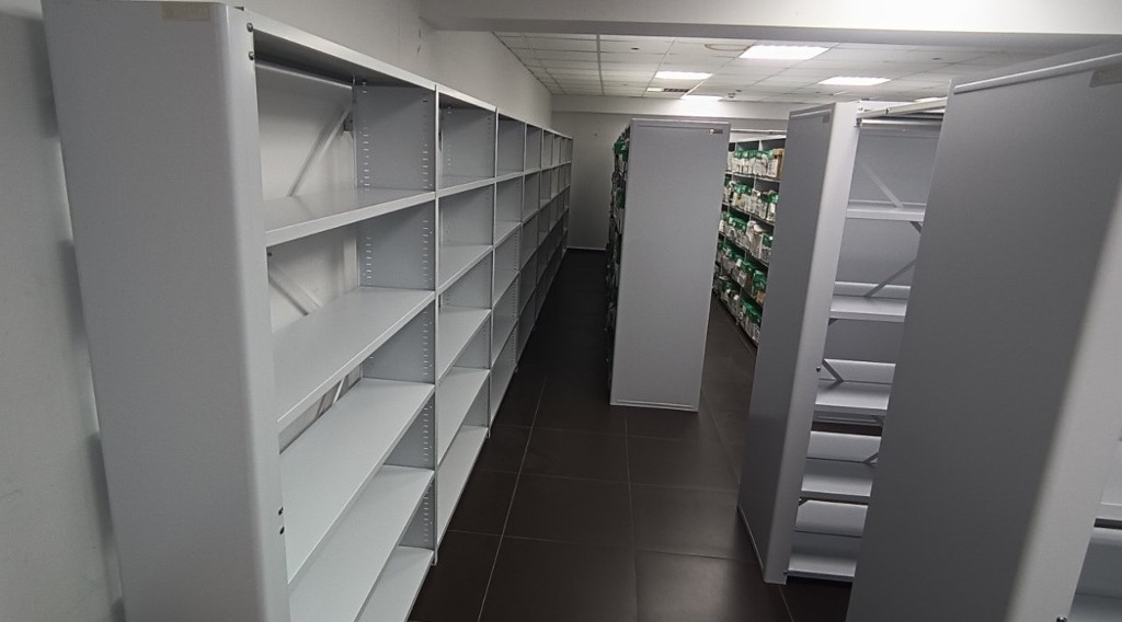 стационарные стеллажи для архива